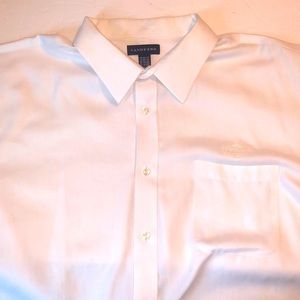 Lands’End Men’s Button Down Size 18.5 x 37 (Tall)